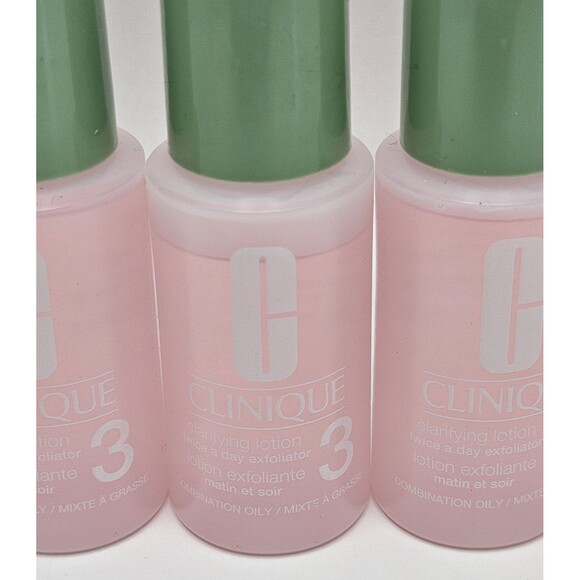 5x Clinique Clarifying Lotion #3 Toner Combination Oily 1 oz / 30 ml Each Travel - Picture 2 of 4